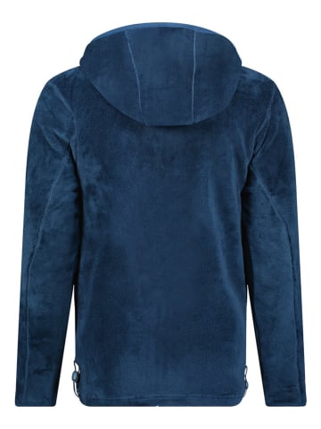 Geographical Norway Kurtka polarowa "Upload" w kolorze granatowym