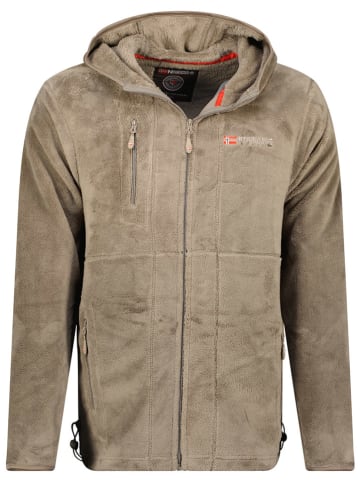 Geographical Norway Fleece vest "Upload" taupe