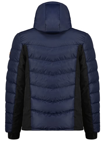 Geographical Norway Doorgestikte jas "Bolir" donkerblauw
