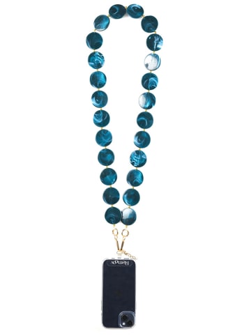 SmartCase Smartphoneketting "Milan" blauw - (L)123 cm