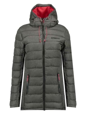 Geographical Norway Doorgestikte mantel "Astana" antraciet
