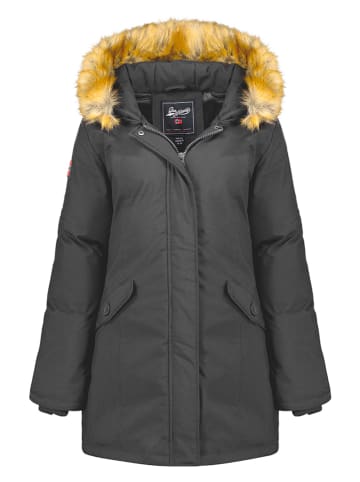 Geographical Norway Parka "Dinasty" w kolorze szarym