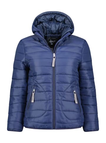 Geographical Norway Doorgestikte jas Cherrine" donkerblauw