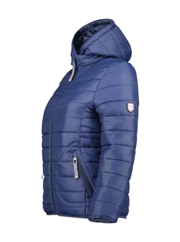 Geographical Norway Doorgestikte jas Cherrine" donkerblauw