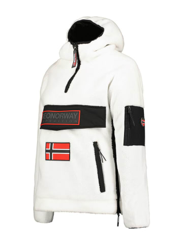 Geographical Norway Bluza polarowa "Upassia" w kolorze białym
