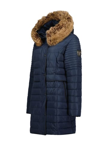 Geographical Norway Steppmantel "Charlize" in Dunkelblau