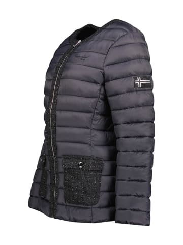 Geographical Norway Steppjacke "Capatto" in Schwarz