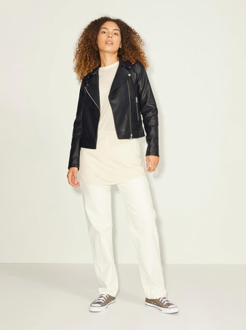 JJXX Kunstlederjacke in Schwarz 