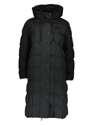 Lacoste Dwustronny płaszcz w kolorze czarnym