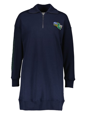 Lacoste Sweatkleid in Dunkelblau