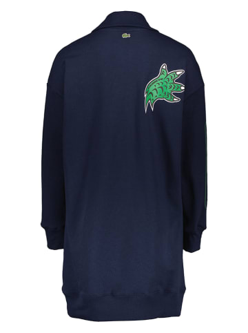 Lacoste Sweatkleid in Dunkelblau