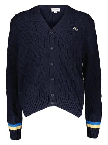 Lacoste Kardigan w kolorze granatowym