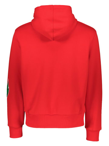 Lacoste Hoodie rood