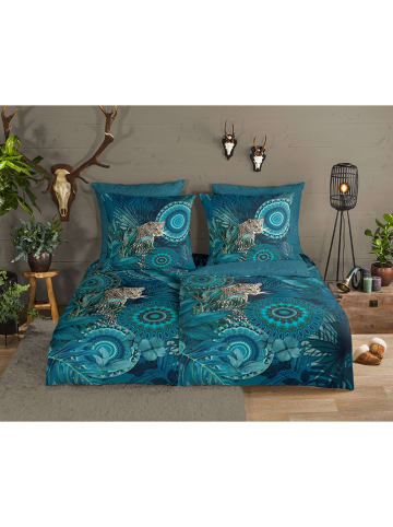 Hip Flanellen beddengoedset "Alvise" blauw