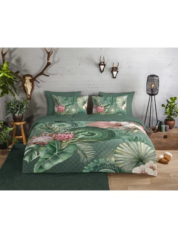 Hip Flanellen beddengoedset "Egor" groen