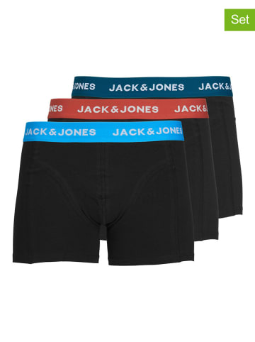 Jack & Jones Bokserki (3 pary) w kolorze czarnym