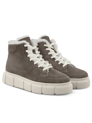 LaShoe Sneakers met lamsvacht grijs