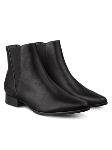 LaShoe Leren chelseaboots zwart