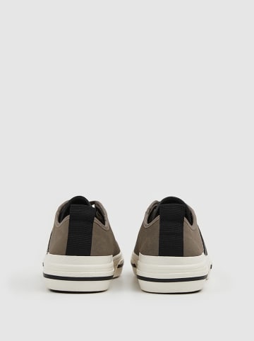 Pepe Jeans FOOTWEAR Leren sneakers grijs