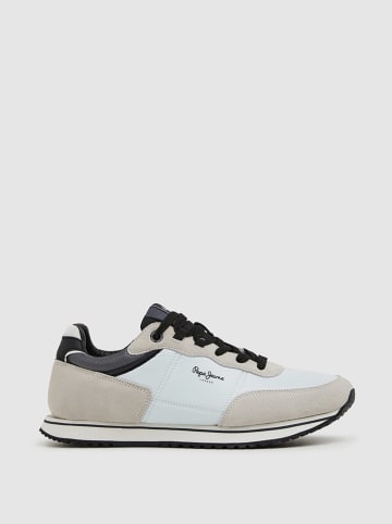 Pepe Jeans FOOTWEAR Sneakers in Weiß/ Grau