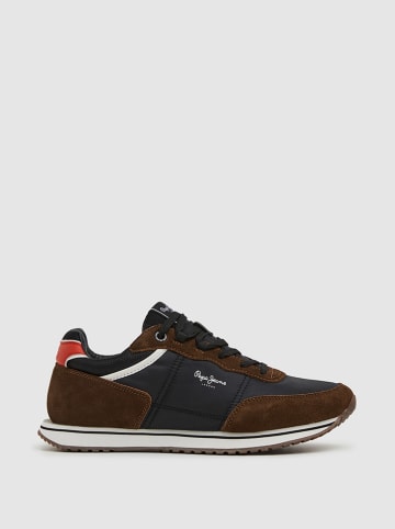 Pepe Jeans FOOTWEAR Sneakers bruin/zwart
