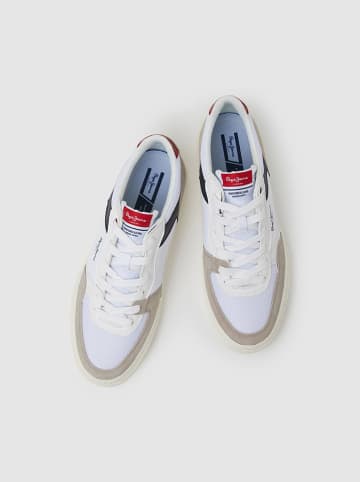 Pepe Jeans FOOTWEAR Sneakersy w kolorze biało-szarym
