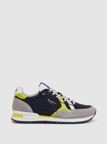 Pepe Jeans FOOTWEAR Sneakers in Dunkelblau/ Grau