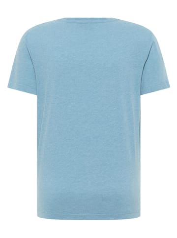 ELBSAND Shirt "Florin" lichtblauw