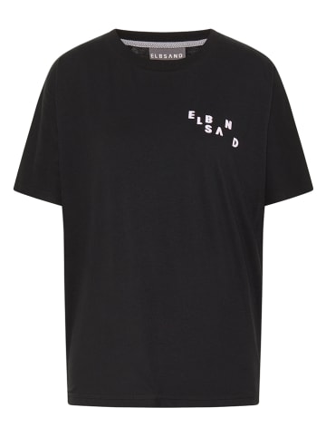 ELBSAND Shirt "Line" in Schwarz