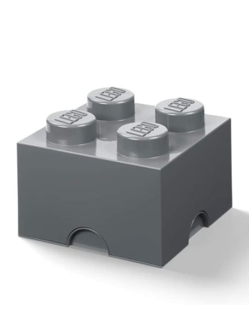 LEGO 4-delige set: opbergboxen "Brick" zwart/grijs/wit