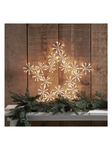 STAR Trading Ledlamp "Flower Star" in Transprent - (B)60 x (H)60 cm