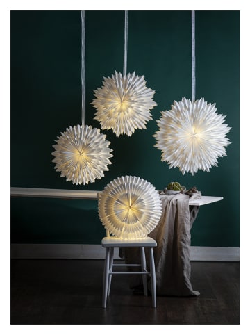 STAR Trading Papieren ster "Frost" wit - Ø 50 cm