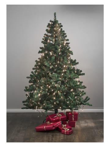 STAR Trading Łańcuch świetlny LED "Crispy Ice White" w kolorze zielonym - 200 cm