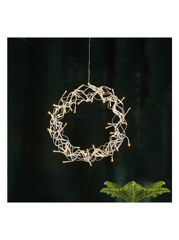STAR Trading LED-Kranz "Curly" in Warmweiß - Ø 30 cm