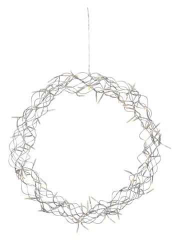 STAR Trading LED-Kranz "Curly" in Warmweiß - Ø 50 cm