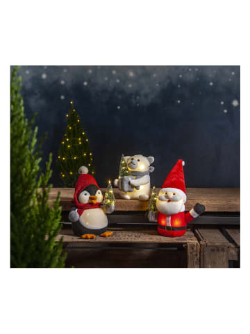 STAR Trading Figurka dekoracyjna LED "Joylight" w kolorze białym - 12 x 20 cm