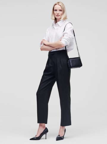 Karl Lagerfeld Spodnie w kolorze czarnym