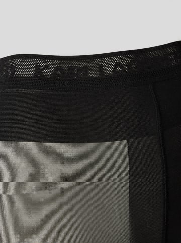 Karl Lagerfeld Rajstopy w kolorze czarnym