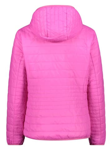 CMP Omkeerbare doorgestikte jas roze/meerkleurig
