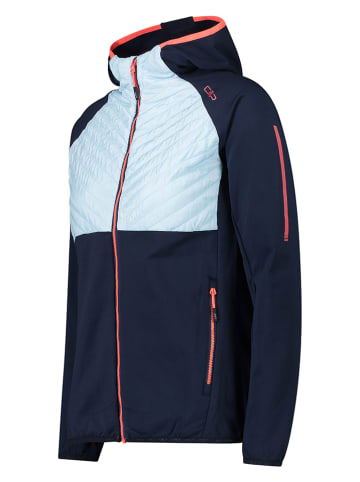 cmp Hybride jas donkerblauw/lichtblauw