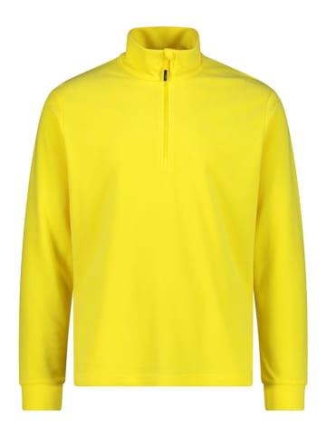 CMP Bluza polarowa w kolorze żółtym