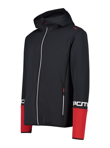 CMP Fleece vest zwart/rood