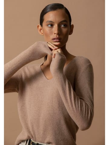 Perfect Cashmere Kaschmir-Pullover "Shannon" in Beige