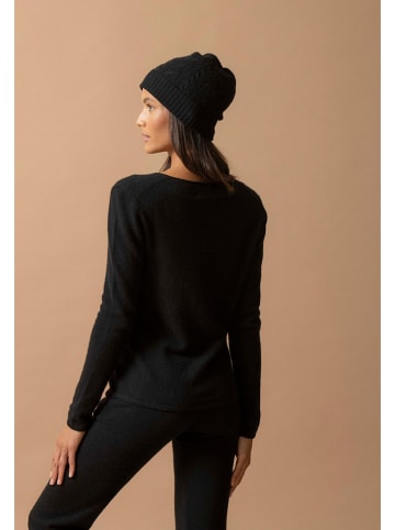 Perfect Cashmere Kasjmieren trui "Shannon" zwart