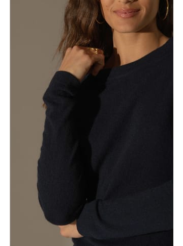 Perfect Cashmere Kaschmir-Pullover "Whitney" in Dunkelblau