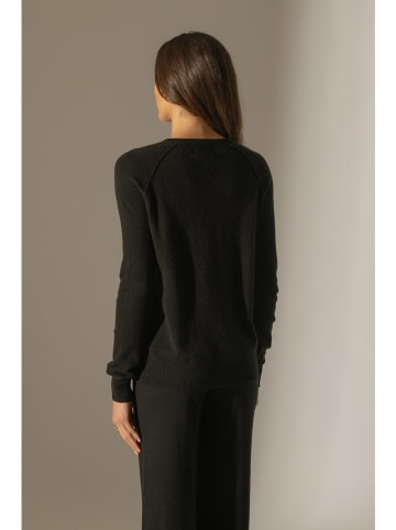 Perfect Cashmere Kaszmirowy sweter "Wilma" w kolorze czarnym