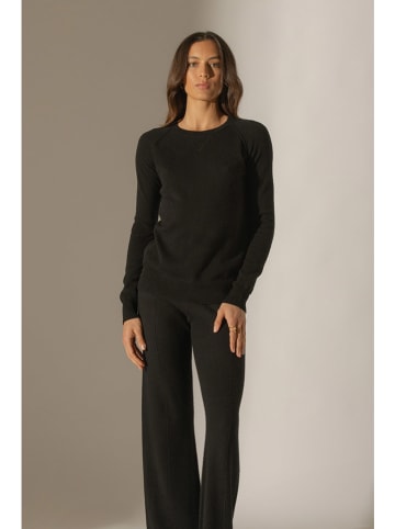 Perfect Cashmere Kaschmir-Pullover "Wilma" in Schwarz