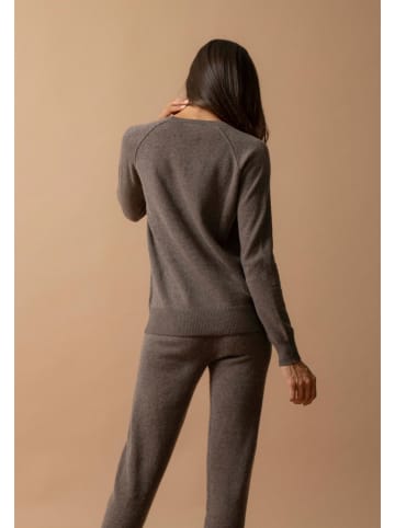 Perfect Cashmere Kasjmieren trui grijs