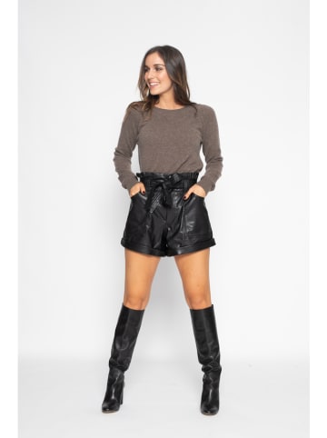 Perfect Cashmere Kasjmieren trui "Wilma" taupe