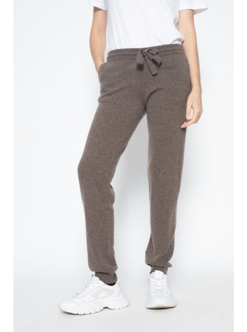 Perfect Cashmere Kaszmirowy sweter w kolorze brązowym